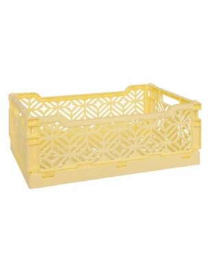 Caja Plegable decorativa de Atmosphera Amarilla