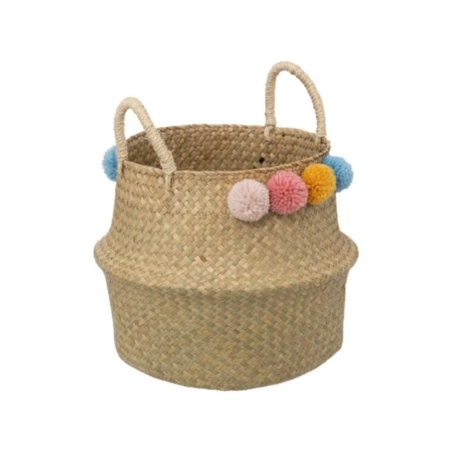 ▷ Cesta Infantil Pompones de Atmosphera