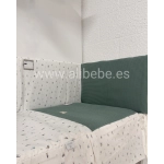 Colcha y Protector Tadea de Uzturre Verde Menta