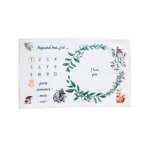 Manta para Fotos Bebe Naturaleza de Atmosphera Verde