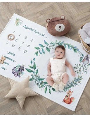 Manta para Fotos Bebe Naturaleza de Atmosphera