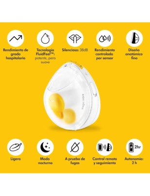 Sacaleches Medela Eléctrico Sin Manos Magic Inbra Single