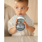 Vaso con Pajita Mio 300ml Forest Friends de Little Dutch