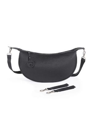 Bolsa Bandolera Góndola London de Pasito a Pasito Negro