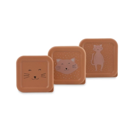 Pack 3 Fiambreras Nido Mrs. Cat de Trixie