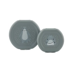 Pack 2 Fiambreras con clip Mr. Shark de Trixie