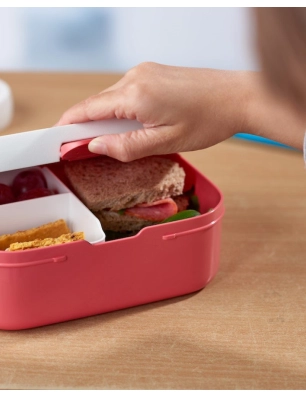 Caja Almuerzo Bento de Mepal Rojo