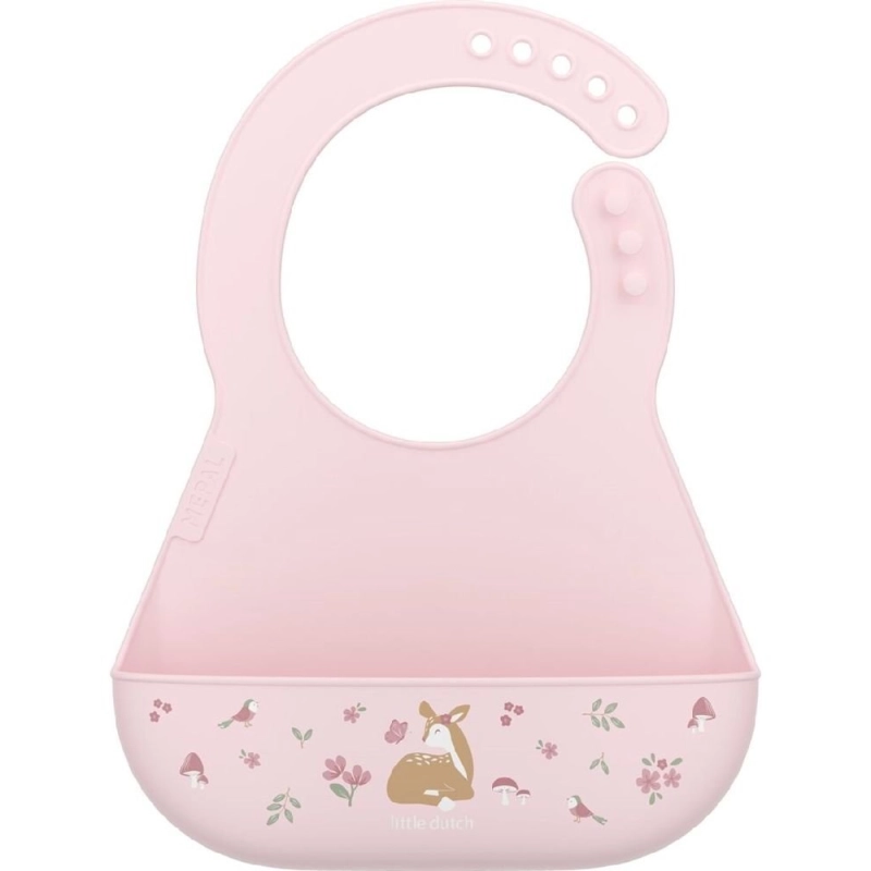Babero Silicona Mio Fairy Garden de Little Dutch