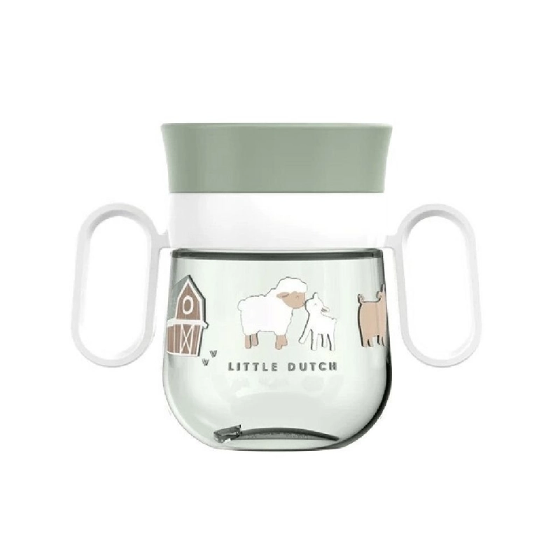 Vaso 360º con asas Little Farm de Little Dutch