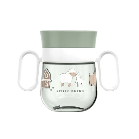 Vaso 360º con asas Little Farm de Little Dutch