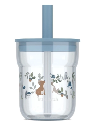 Vaso con Pajita Mio Forest Friends de Little Dutch
