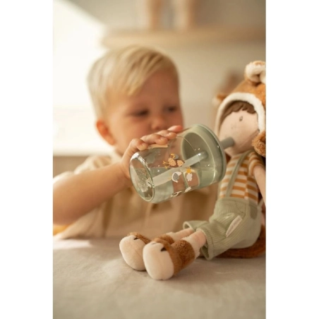 Vaso con Pajita Mio Little Farm de Little Dutch