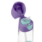 Botella Tritán con Pajita de B.Box Lilac Pop