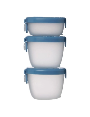 Pack 3 Caja Snack con cierre de B.Box Ocean