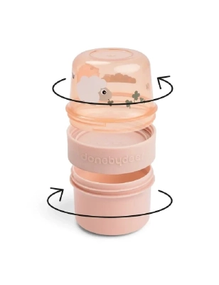 Caja Alimentos Doble S Tiny Farm de Done by Deer Rosa