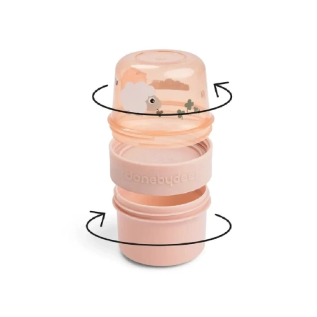Caja Alimentos Doble S Tiny Farm de Done by Deer Rosa