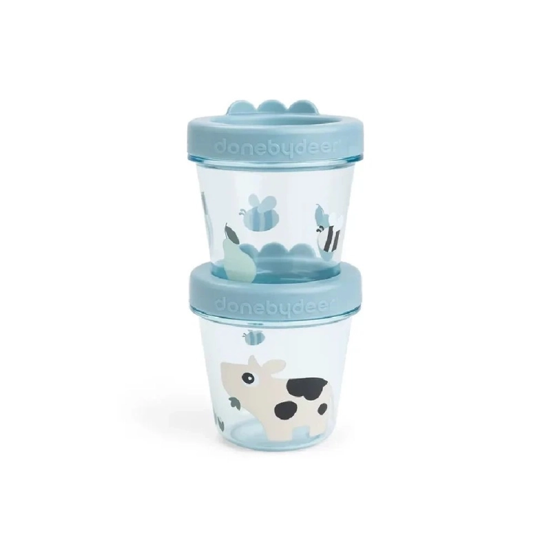 Pack 2 Porta Alimentos Tiny Farm de Done by Deer