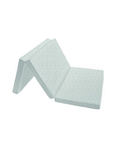 Colchón de Cuna Plegable de Kikka Boo Leaves Menta