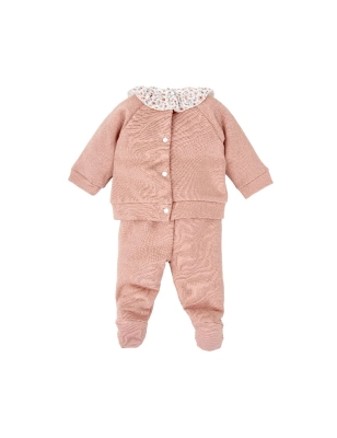 Conjunto Niña Felpa Floresta De Babidu