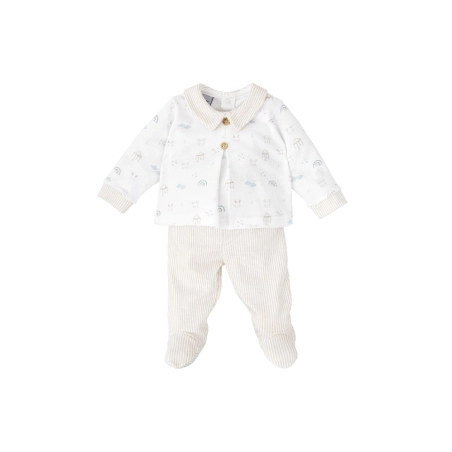 Cjto Pol Bb Niña Cielo De Babidu