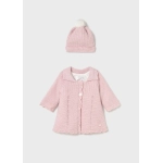 Abrigo Y Gorro Tricot De Mayoral