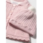 Abrigo Y Gorro Tricot De Mayoral
