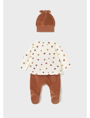 Conj. Polaina Gorro Tundosado De Mayoral