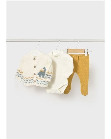 Conj. Polaina 3 Piezas Tricot De Mayoral