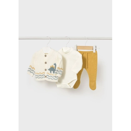 Conj. Polaina 3 Piezas Tricot De Mayoral