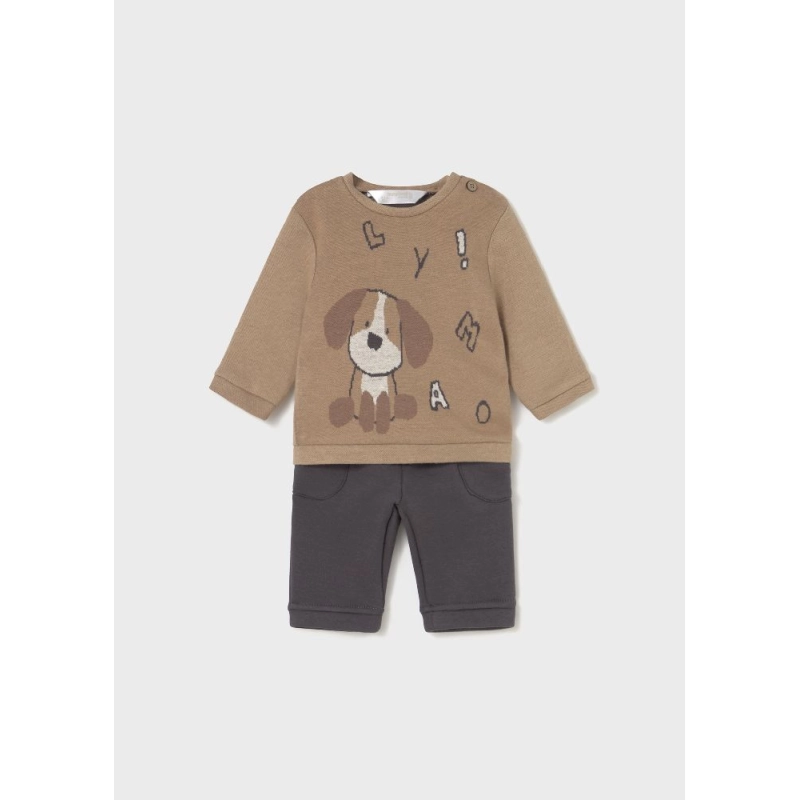 Conj. Pantalon Largo Jacquard De Mayoral