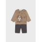 Conj. Pantalon Largo Jacquard De Mayoral