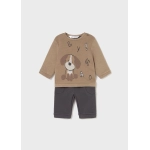 Conj. Pantalon Largo Jacquard De Mayoral