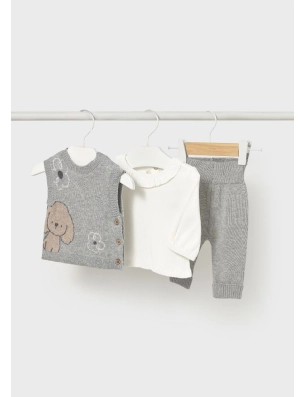 Conj. Leggings Chaleco Tricot De Mayoral