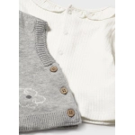 Conj. Leggings Chaleco Tricot De Mayoral