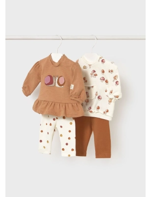 Conj. Leggings 4 Piezas De Mayoral