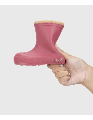 Botas de Agua Yogi Borreguito de Igor Frambuesa