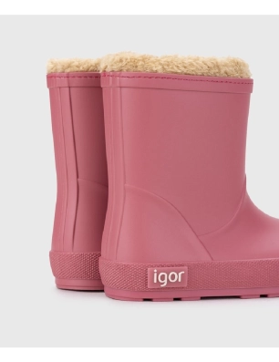 Botas de Agua Yogi Borreguito de Igor Frambuesa