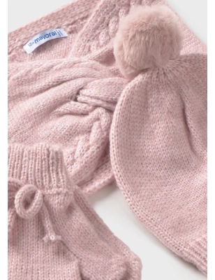 Conj. Gorro Braga Manoplas De Mayoral