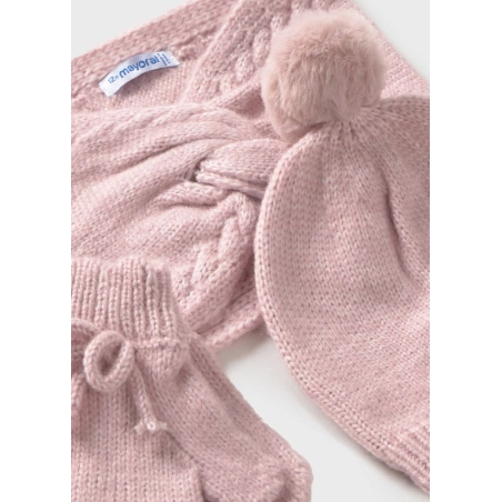 Conj. Gorro Braga Manoplas De Mayoral