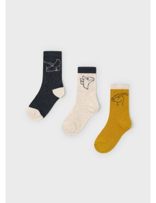 Set 3 Calcetines 'Dinos' De Mayoral
