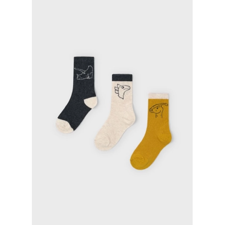 Set 3 Calcetines 'Dinos' De Mayoral