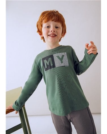 Camiseta M/L Basica De Mayoral