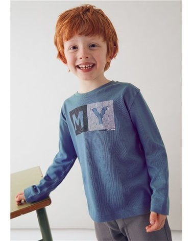 Camiseta M/L Basica De Mayoral