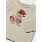 Camiseta M/L Aplique Animal De Mayoral