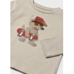Camiseta M/L Aplique Animal De Mayoral