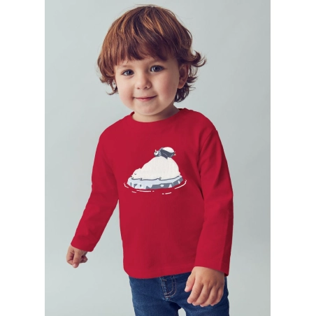 Camiseta M/L Aplique De Mayoral