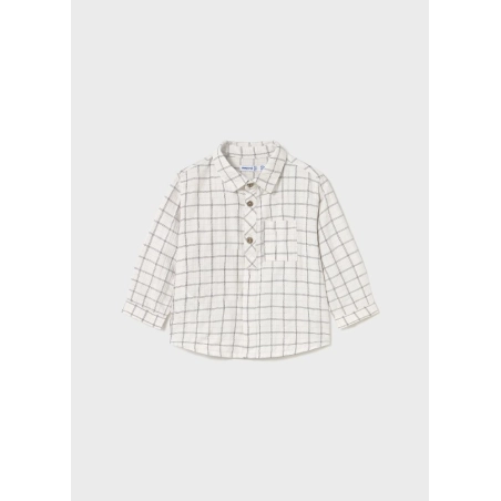 Camisa M/L Cuadros Viscosa De Mayoral