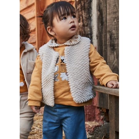 Chaleco Pelo Estructura De Mayoral