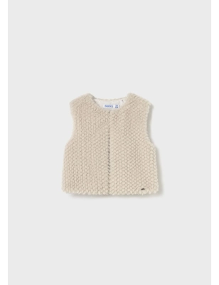 Chaleco Pelo Estructura De Mayoral