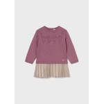 Vestido Combinado Tricot De Mayoral